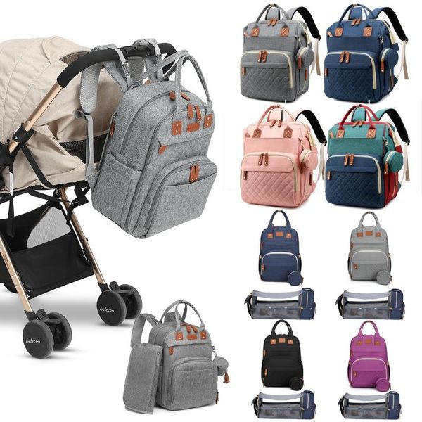 Outdoor-Taschen Windeltasche Windelrucksack Mama Mutterschaftspakete Multifunktions-wasserdichte Reise für Babypflege