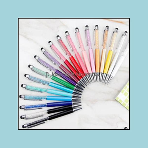 Гелевые ручки 20 цветные хрустальные шариковые ручки