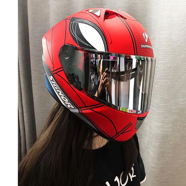 Caschi da moto Casco Bluetooth può rispondere al telefono e ascoltare musica adatto a uomini e donne M-XXXL 55-65