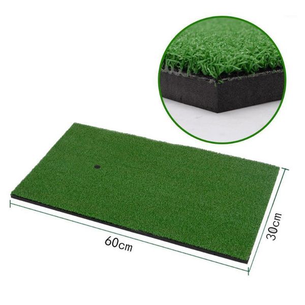 Golf Training Aids Praxis Gras Matte Indoor Schlagen Pad Hinterhof Mit Gummi Tee Outdoor Mini Zubehör X3371