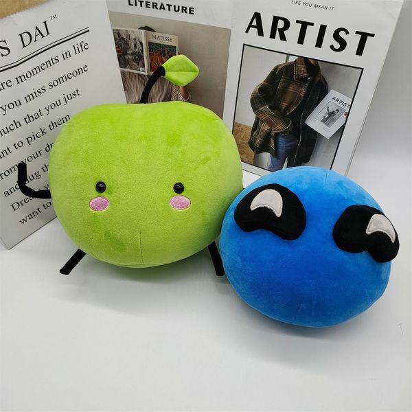 Mochilas de pelúcia Stardew Valley Junimo Toys Cartoon Bonecos de travesseiro de pelúcia macia para crianças Presente de aniversário de Natal 230111