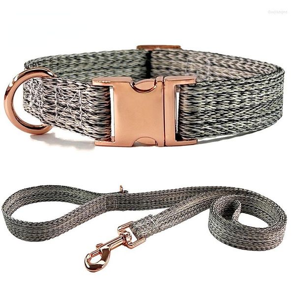 Collari per cani Collare per animali in nylon Targhetta personalizzata personalizzata Targhetta identificativa Accessori Guinzaglio Piccolo Medio Grande