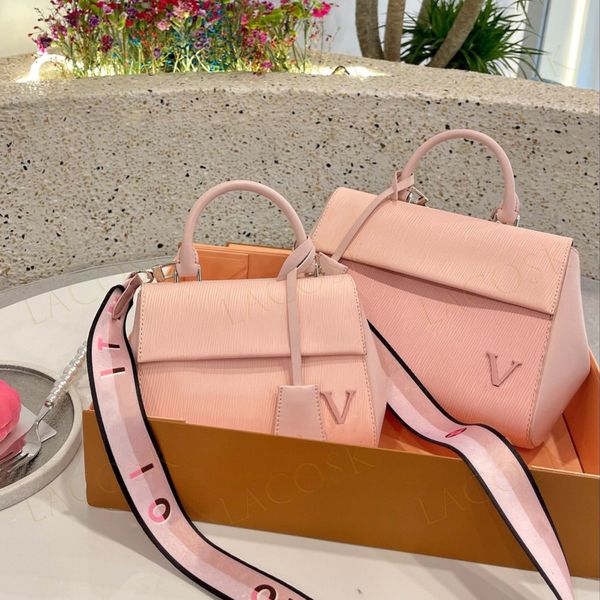 Designer Totes Womens Official Handbagas Tracolla larga Borsa a tracolla Top Qualità Lettera BB Confezione unisex 25cm 30cm