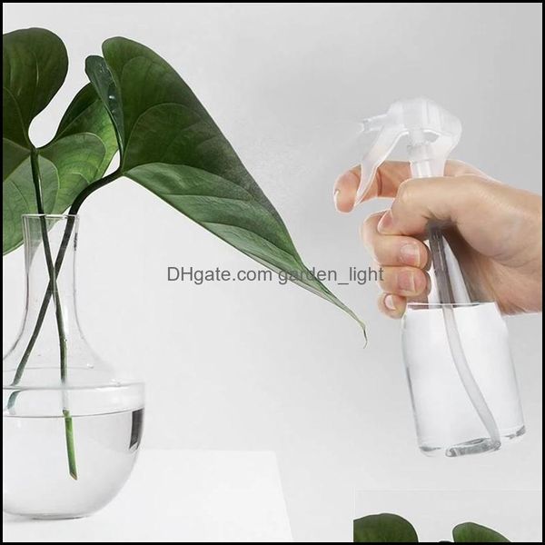 Sprühgeräte 200 ml tragbare klare Sprühflasche Handheld Pflanzenwassersprüher Ätherisches Ölreiniger Flüssigkeitszerstäuber Hausgarten Bewässerung T Dh1A7