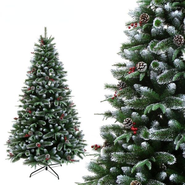 Decorações de Natal Gy 1,8 m Pinheiro pegajoso Fruit Tree 1.5 Folhas de agulha criptografada chinesa Hawthorn 2.1