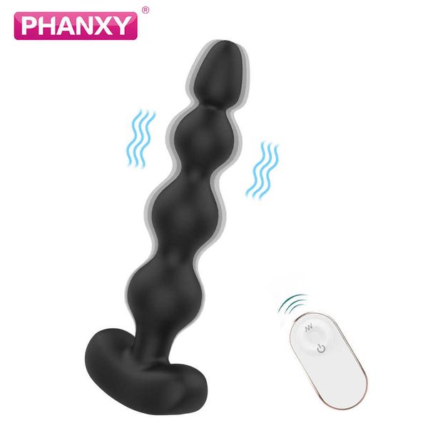 Articoli di bellezza PHANXY Massaggiatore della prostata maschile Punto G Vibratore della vagina Clitoride Butt Plug Prodotti erotici anali Giocattoli sexy per le donne Negozio di dildo