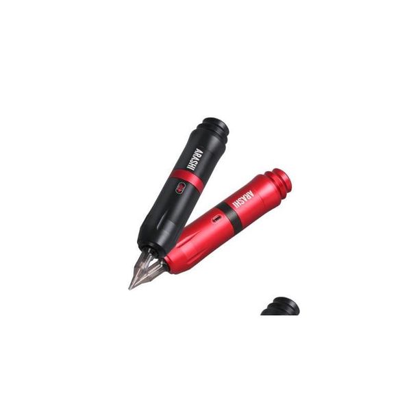 Dövme Makinesi Powerf Pen Rotary Hine Siyah Hassasiyet RCA Motor Dövmeli Vücut Sanat Damlası Sağlık Sağlığı Güzellik Dövmeler Dhk9b