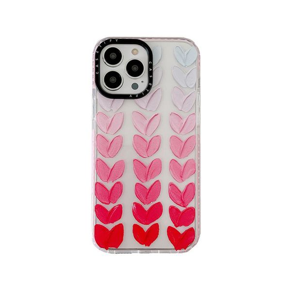 Casos de telefone celular Designers CASETIFY Phone Case Graffiti Colorful Love IPhone 15 14 Case para 15 14 Pro Plus 13 Promax 12 11 Xs Xr Xsmax X Phonecase Capa 7N3E