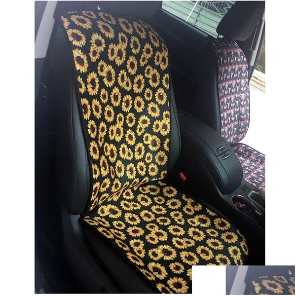 Крышка стулья подсолнечника кактус леопардовой полоса, неопреновое антискридное автомобильное сиденье ER SBR Новая портативная подушка оптом LX2266 Доставка Доставки Дома DHTFE