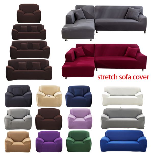 Chaves de cadeira Sofá elástico Cotton Cotton Allinclusive Stretch Slipcover Toalha para sala de estar Copridivano 1pc 230113