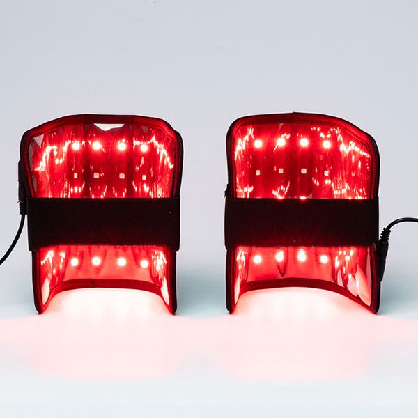 Bacak Masajları Taşınabilir Yakın Varriared Kırmızı Işık Terapi Cihazı LED Silahlar Slimer Pedler Ağrı kesici yağ yakma gövdesi zayıflama 230113
