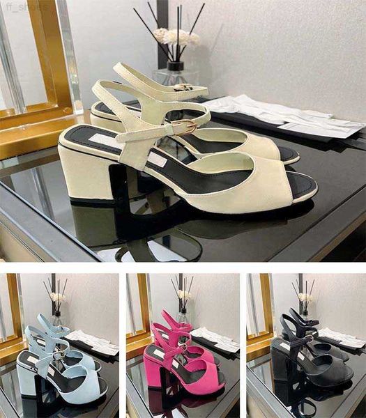 2023 Designer-High-Heels-Damenschuhe, spitze Schnallen-Sandalen, Sommerschuhe, modische Steigerung um 7 cm, Lederproduktion ist es wert, besessen zu werden