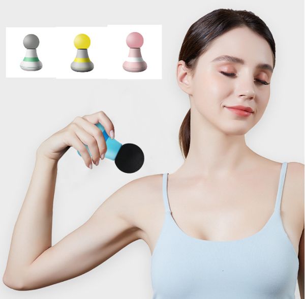 Massager Massager Portable Mini -частотный массаж мышцы пистолета расслабляйте релаксацию тела с терапией сумки для фитнеса 230113