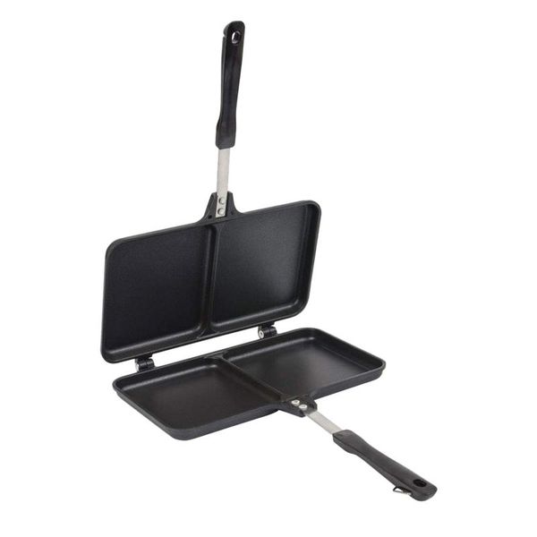 Padelle Antiaderente Sandwich Maker Ferro Pane Tostato Macchina per la colazione Waffle Pancake Cottura Barbecue Forno Stampo Griglia Padella