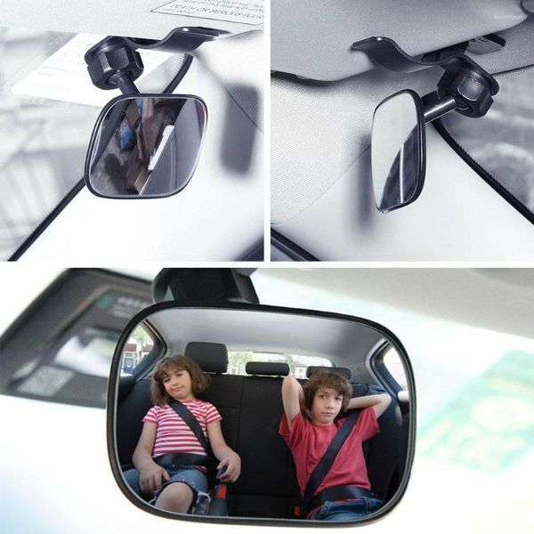 Accessori interni 1PC Car Safety View Sedile posteriore Specchio Baby Monitor Bambini Infantile Fronte posteriore Care Square Childre N3S0