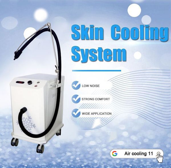 ND YAG Outros equipamentos de beleza Crio Cryo Ar Cold Skin System Machine para tratamento de resfriamento a laser