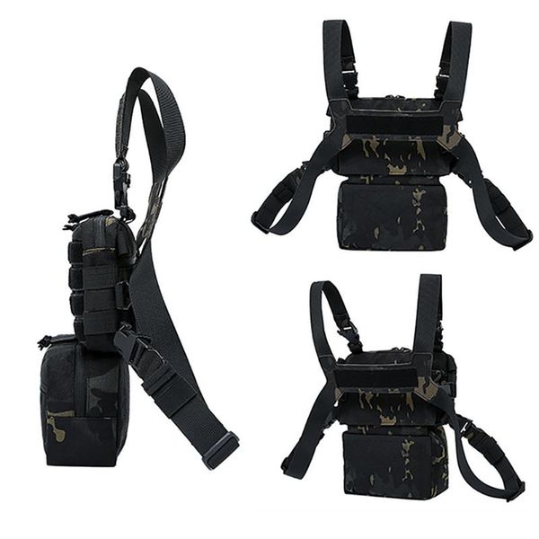 Открытые сумки съемный нейлоновый сундук с регулируемыми ремешками многофункциональные спортивные карманы Подарок охотничий жилет практически