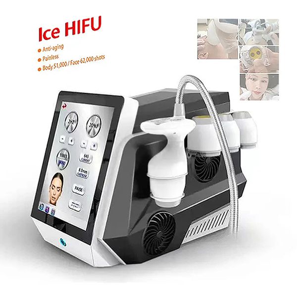 Крио кожа Hifu Beauty Machine Lift Lift High Intensity Focted Ultrasound Skin Lifting System для снятия морщин