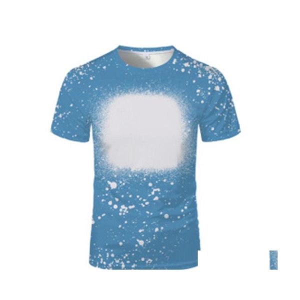Andere festliche Partyzubehör 10 Farben Sublimationshemden für Männer Frauen Wärmeübertragung Blank DIY Shirt T-Shirts Großhandel Drop Deliv DHFYE
