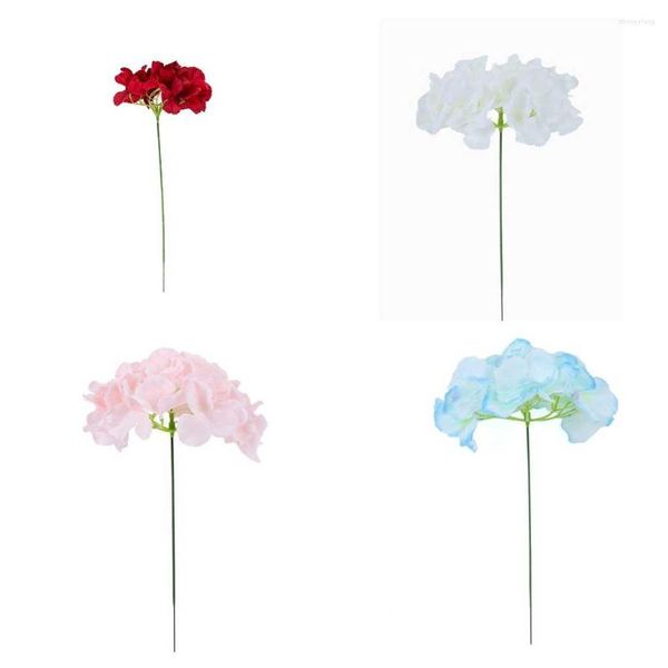 Flores decorativas Flores artificiais Cabeças de jantar Office Dining Bar Aniversário Party Party Wedding Centerpieces Decoration Bouquets