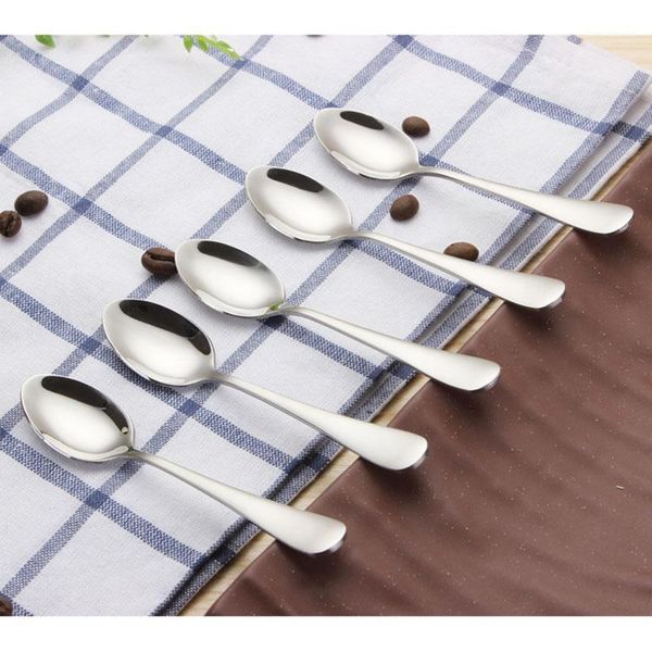 Spoon 5pcs fork vintage mini royal in stile metallo in metallo caffettiere intagliato frutta prikkers dessert cucina cucina thocche