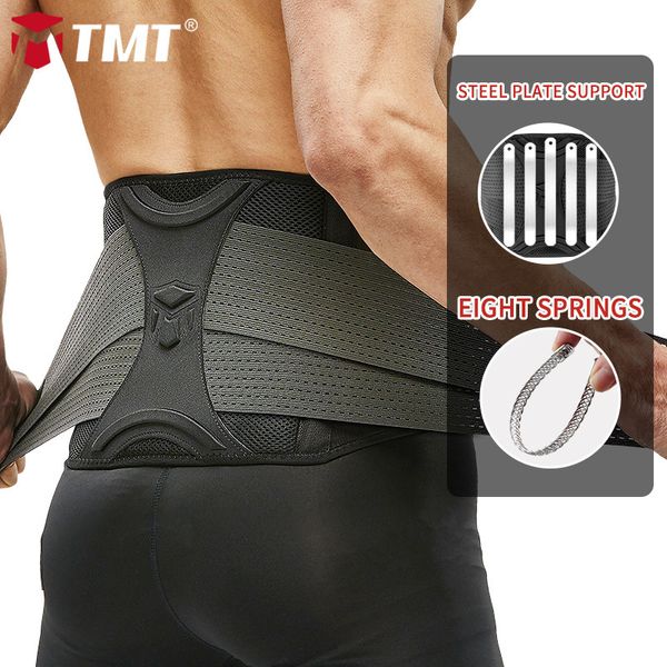 Cintura dimagrante TMT TMT Support Belt Cintura Terrimer Cincher per pesi in palestra Shimming Body Back Sport Sports Girbar Lumbar perde peso 230114