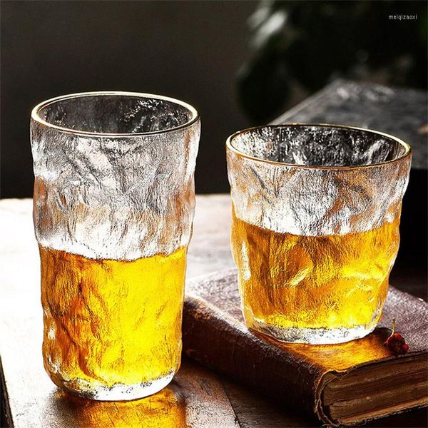 Weingläser Ins Glacier Glas Wasser Saft Getränk Tasse Kaffee Bierkrug Espressotassen Für Tee Großhandel Koreanische Trinkgeschirr Küche