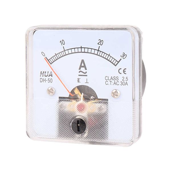 DH-50 AC Amperometro 1A 2A 3A 5A 10A 15A 20A 30A 50A Puntatore Analogico/Corrente