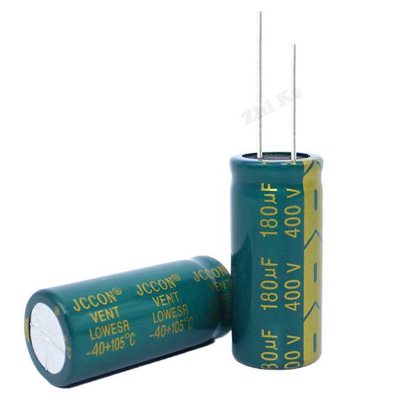 1PCS 400V180UF 180UF400V 18*40mm 400V 180UF 18x40 Capacitor eletrolítico eletro