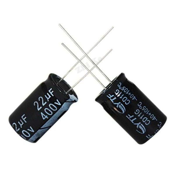 10pcs Higt Quality 400V22UF 13*21mm 22UF 400V 13*21 Capacitor eletrol￭tico