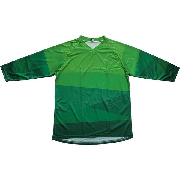 Jackets de corrida 3/4 manga de verão Motocross Camisa de ciclismo Jersey Mountain Bike