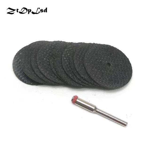 Ztdplsd 10pcs 32/38mm metal kesme diski dremel öğütücü roter aleti dairesel testere bıçak tekerleği kesme zımparalama disk taşlama tekerleği