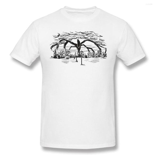 T-shirt da uomo 2023 T-shirt da uomo Stranger Monster Cotton Things Camicia 6XL Divertente Taglie forti
