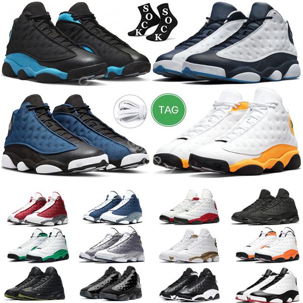 Casual Chicago Scarpe da basket Black Royal Cat Flint University French Blue Men Bred Navy Court Purple Playoff Red Flint Del Sol He Got Game JordrQn