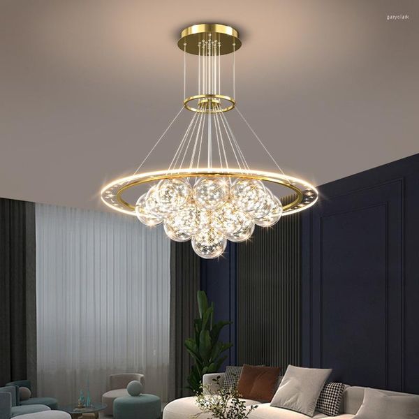 Подвесные лампы красная собака пиво Big Lamp Wanging Shade Современная стеклянная легкая железная клетка Luminaria de Mesa люстра освещение