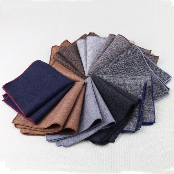 Галстуки высокого качества шерстяного карманного полотенца Костюм маленький квадратный платок аксессуары шарф смокинг