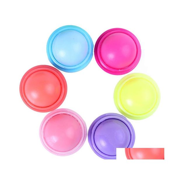Make -up Remover Round Ball 3D Lippenstift feuchtigkeitsspendende Lippenbalsam nat￼rliche Pflanzenkugel Pomade Fruchtverzierung 6 Color Drop Lieferung H DH7NI