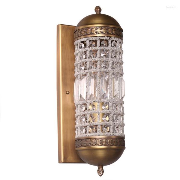 Duvar lambası Büyük Salonu Çağdaş Kristal Sconce Aydınlatma Projesi Yemek Odası Yatak Odası Yaşam Fikstürü İçin LED Işık