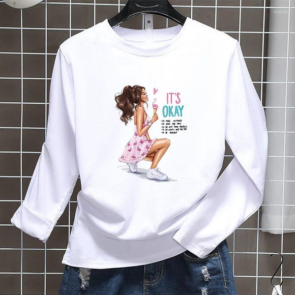 Magliette da uomo Super Mom Life Momlife Stampa T-shirt in cotone da uomo Top Moda Harajuku Style Girocollo Maschile Manica lunga Street Wear