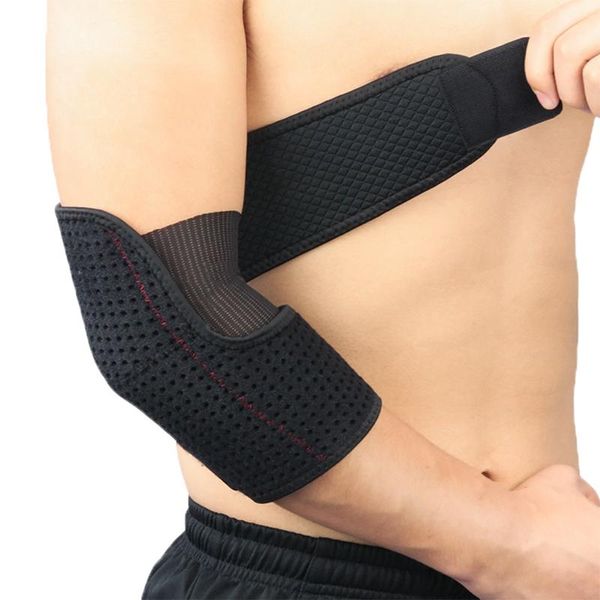 Joelheiras cotovelas estro de Arrival1pc Ajuste Ajuste dos braços respiráveis ​​Tampa do protetor Acessórios esportivos de fitness neoprene Pote