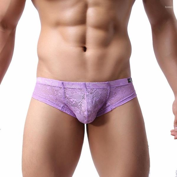 Underpants Gay Micro Boxer Shorts Сексуальные кружевные прозрачные сисси