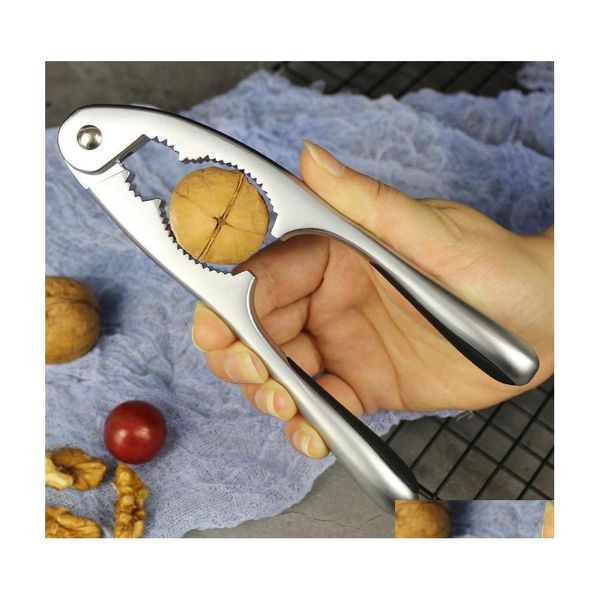 Obst Gem￼sewerkzeuge Zinklegierung Walnuss Mandel Pecan Haselnussklammern Werkzeug Kiefern Nussschild robust