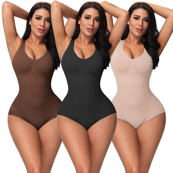 Body modellante da donna Body modellante per donna Allenatore in vita Corsetto pancia più sottile BuLifter Fascia per pancia Taglie forti Biancheria intima modellante all'ingrosso