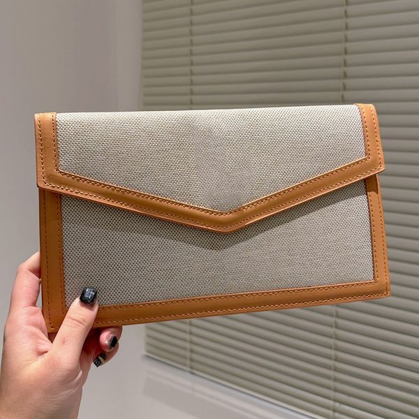 Modische Clutch-Taschen für Damen, Designer-Taschen, echtes Leder, modische Tasche, Denim, vielseitige Tasche, Luxus-Kartenhalter, modische Halter, die Tragetaschen