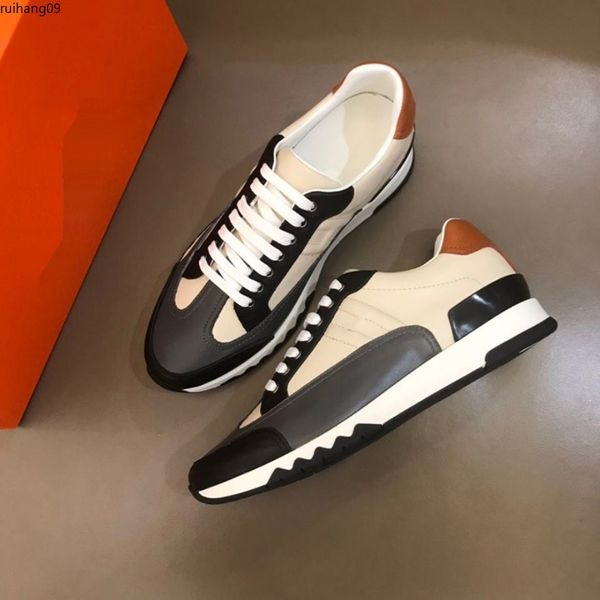 Luxury Brand Men Running Shoes Casual Moda Sport Shoes para Male ao ar livre Athletic Walking Sneakers Rh0009137