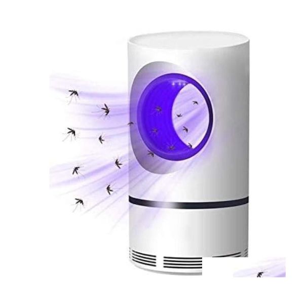 Controllo parassita Mosquito Killer Lampada Killer USB USB Protezione UV non tossica Mute Mute Bug Zapper Fly Mosquitos Trap Supply Drop Drop DHFVZ