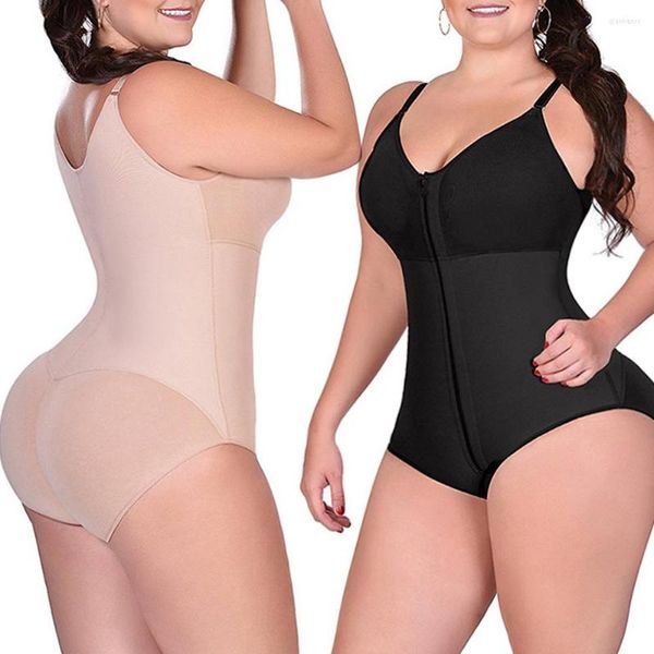 Shapers feminino Shaper Nemolemon Bodysuit Shaper Plus Size Size Slimming Slimming Control Control Corset Strap Cortive Rouphe Bra Mulheres