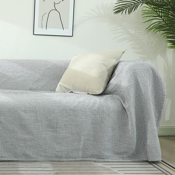 Chaves de cadeira Cotton Muslineum Blanket Summer picada de travessia sofá de viagem respirável elegante estilo boêmio grande macio