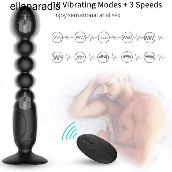 Sex Toys massaggiatore Butt Plug telecomando senza fili 10 velocità vibratore anale macchina per massaggio stimolatore vibratori