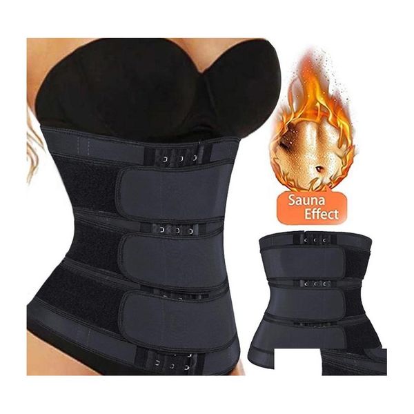 Taille Bauch Shaper Shaperwear Trainer Neopren Gürtel Cincher Body Control Strap Abnehmen Schweiß Fettverbrennung Drop Lieferung Gesundheit Bea Dhs3R